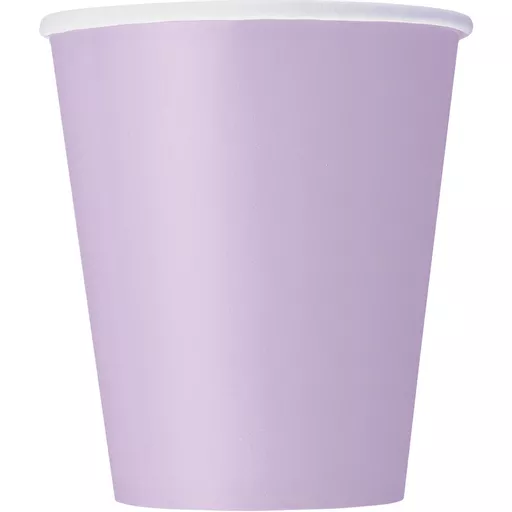 Lavender Paper Cups