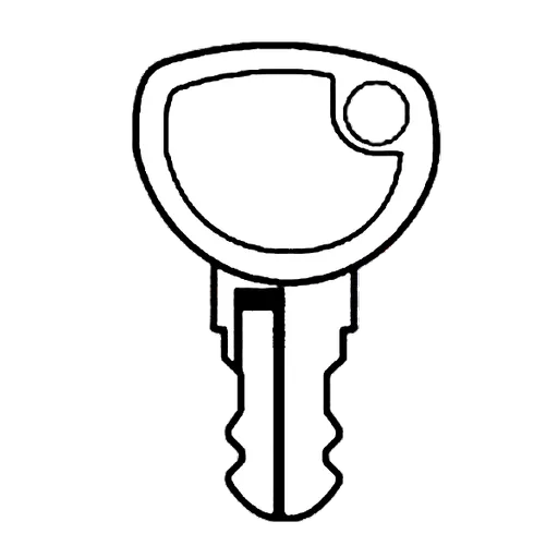 TROJAN Window Key To Suit Sparta Espag Handles