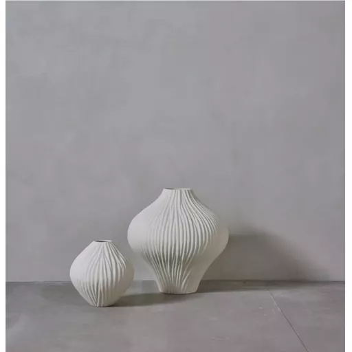 OUT OF STOCK - Vase, Elise, Off-white - Large