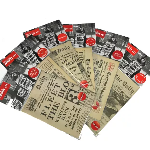 World War 2 Newspaper Pack