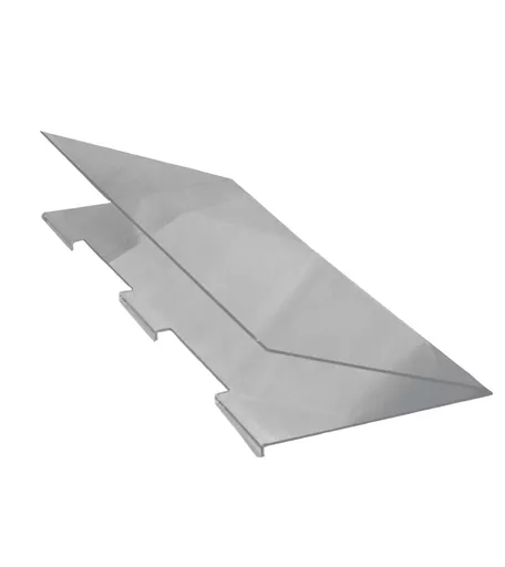 Perspex Slatwall V Shelf - 60cm x 25cm