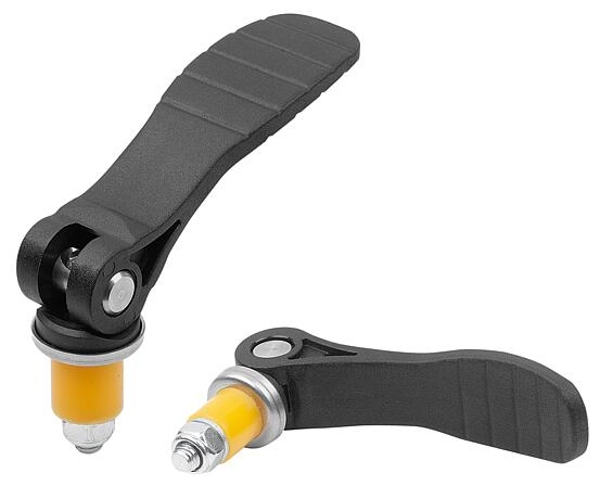 K0118 - Cam Lever With Expanding Elastomer Lock