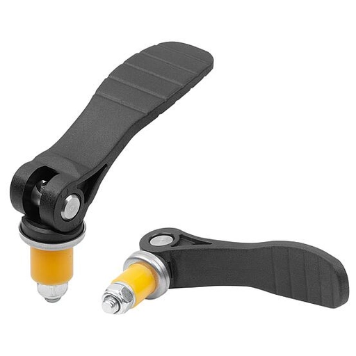 K0118 - Cam Lever With Expanding Elastomer Lock
