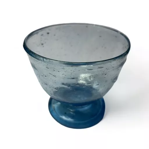 Blue Glass Chalice