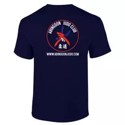 AbingdonJudoClub_GildanCottonTee_Navy_Back.png