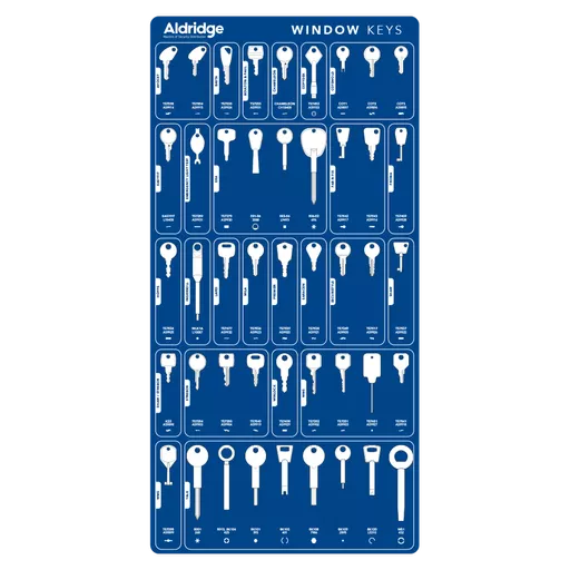 ALDRIDGE Keyboards -Fully Stocked Window Board