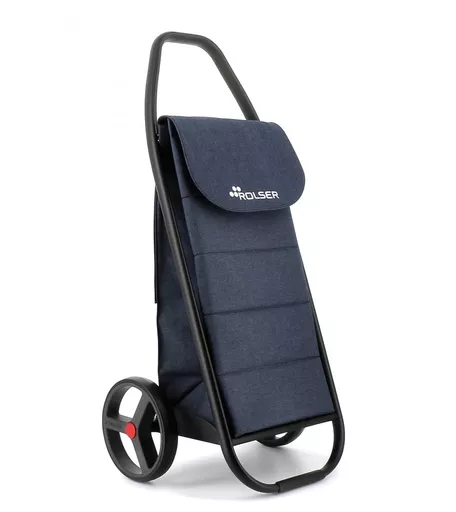 COM 8 Tweed Polar Trolley - Marino with Black Frame
