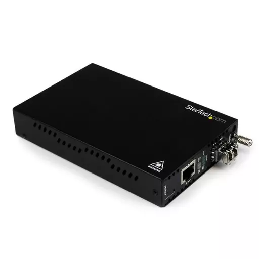 StarTech.com OAM Managed Gigabit Ethernet Fiber Media Converter - Multi Mode LC 550m - 802.3ah Compliant