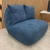 Miami Boucle Swivel Accent  Chair Swatch