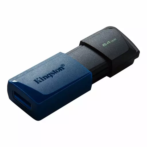 Kingston Technology DataTraveler Exodia M USB flash drive 64 GB USB Type-A 3.2 Gen 1 (3.1 Gen 1) Black, Blue