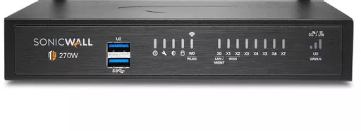 SonicWall TZ270 hardware firewall 2 Gbit/s