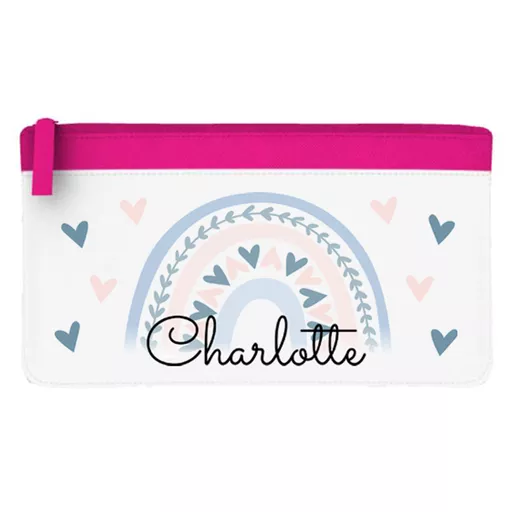Rainbow Personalised Pencil Case