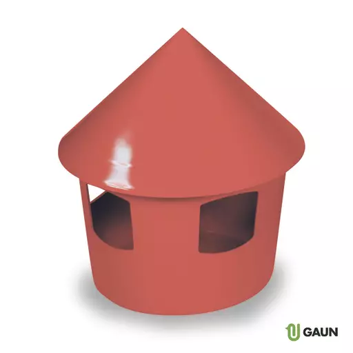 Brown Top Hat Feeder