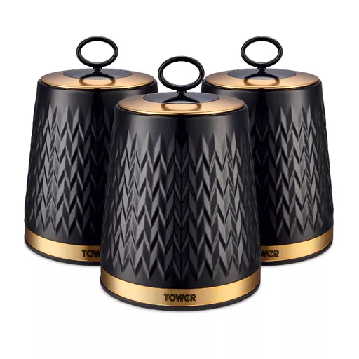 Empire Set Of 3 Canisters