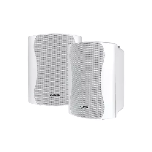 Clever Acoustics WPS35T White 100v Speakers (Pair)