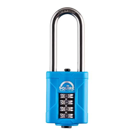 SQUIRE CP40S & CP50S All-Weather Long Shackle Combination Padlock