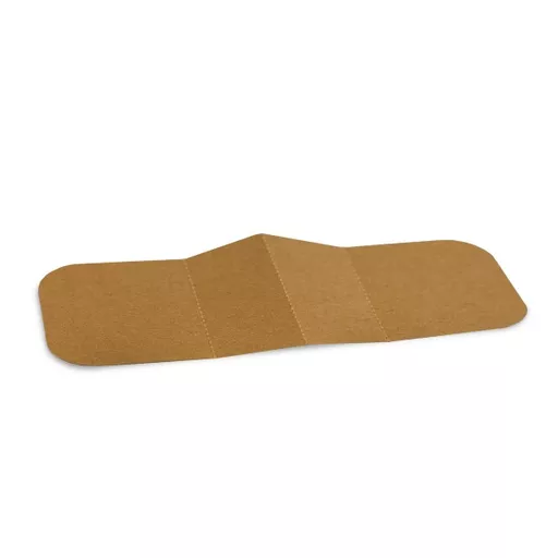 VEGWARE RECTANGULAR KRAFT CONTAINER INSERT (FITS 24-34OZ BASES) - (1X600)