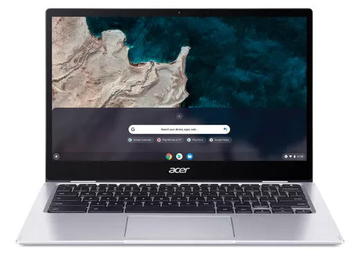 Acer CP513-1HL-S00A Qualcomm Kryo 468 Chromebook 33.8 cm (13.3") Touchscreen Full HD 8 GB LPDDR4x-SDRAM 128 GB Flash Wi-Fi 5 (802.11ac) ChromeOS Silver