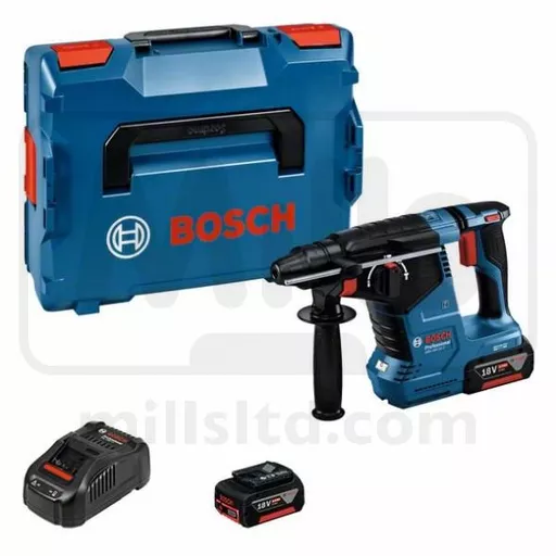 Bosch GBH18V-24 SDS Plus Drill c/w 2 x 5amp Batteries