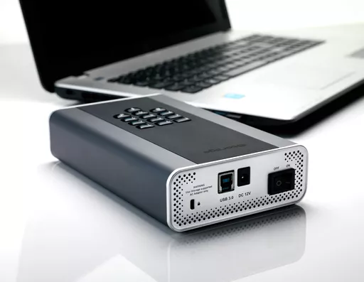 iStorage diskAshur DT² HDD 18TB | Secure Portable Desktop Drive |FIPS 140-2 Level 3 certified | AES-XTS 256-bit Hardware Encryption | Common Criteria EAL5+ (Hardware Certified) | PIN protected | OS & Platform Independent |GDPR, TAA Compliant | Brute forc