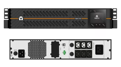 Vertiv EDGELI-3000IRT2U uninterruptible power supply (UPS) Line-Interactive 3 kVA 2700 W 6 AC outlet(s)