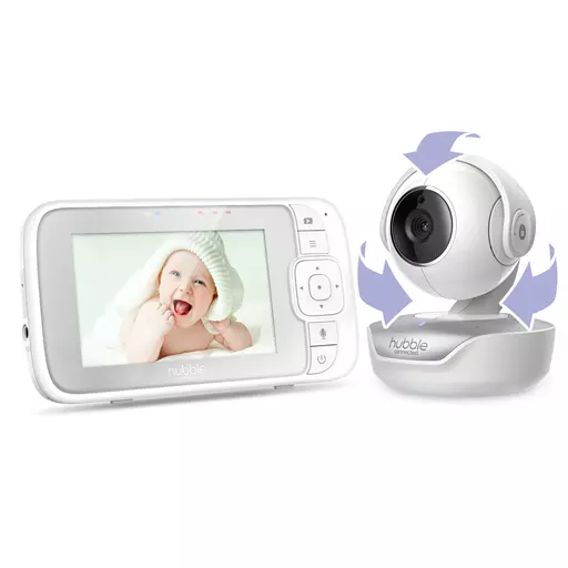 Hubble Nursery View Select 4.3 Inch Video Baby Monitor