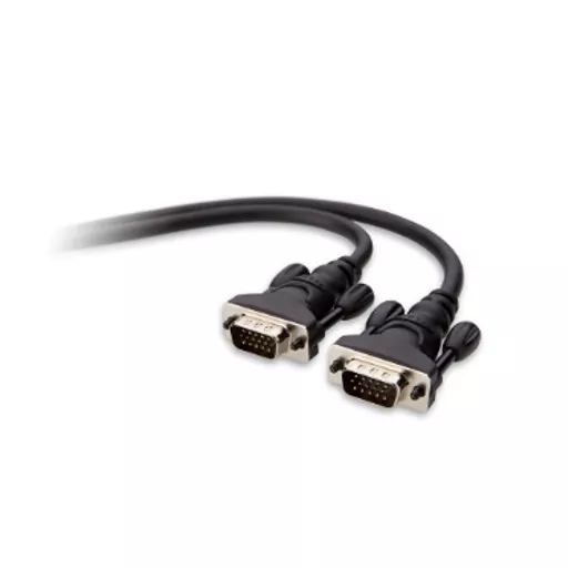 Belkin F2N028BT3M VGA cable 4.57 m HDDB15 VGA (D-Sub) Beige, Black