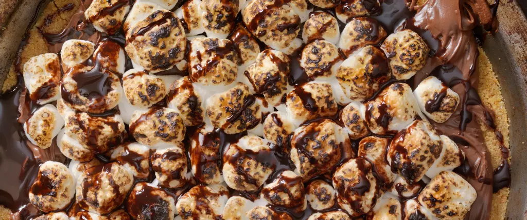 Air Fryer S'mores Cookie Dough