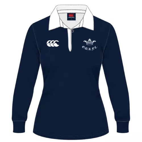 PRE-ORDER Oxford University Rugby Football Club Alumni Womens Long Sleeve Ahunga Shirt