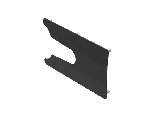 Ford Transit Custom 2013-2023 Handle Shield - Sliding Door (Passenger Side) - L1H1, L1H2, L2H1, L2H2 (VGP630-BLACK)