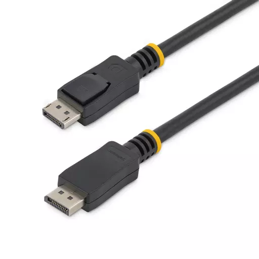 StarTech.com 5m (15ft) DisplayPort 1.2 Cable - 4K x 2K Ultra HD VESA Certified DisplayPort Cable - DP to DP Cable for Monitor - DP Video/Display Cord - Latching DP Connectors