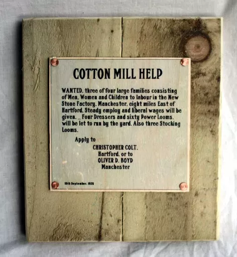 Cotton Mill Sign