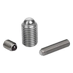 K0384 - Ball Pressure Screws In Stainless Steel Full Ball Size M4-M16