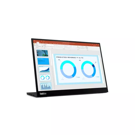 Lenovo ThinkVision M14d LED display 35.6 cm (14") 2240 x 1400 pixels 2.2K Black