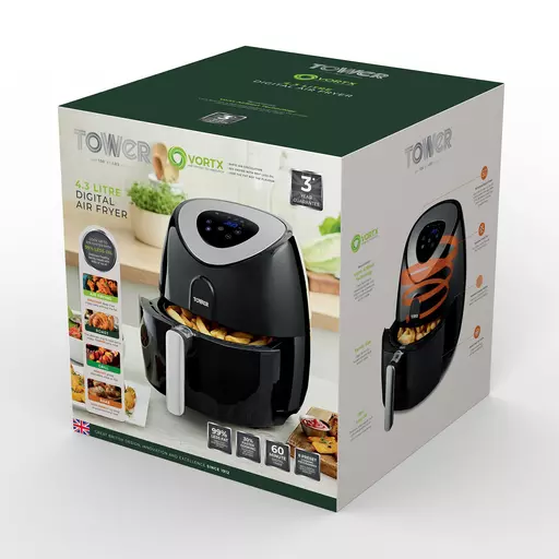 Tower vortex digital air store fryer 4.5 l