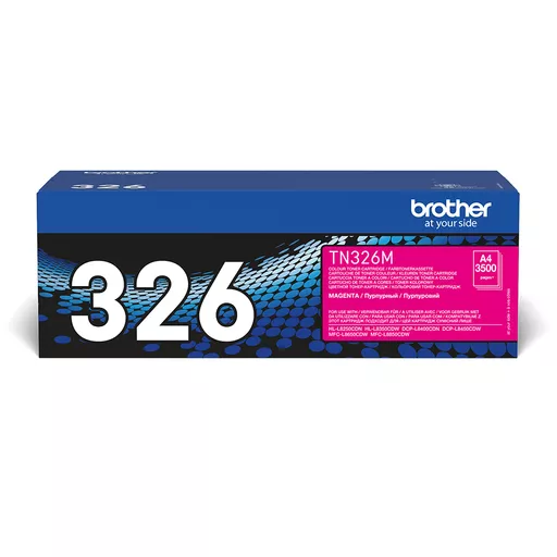 Brother TN-326M Toner-kit magenta high-capacity, 3.5K pages ISO/IEC 19798 for Brother DCP-L 8400/8450/HL-L 8250