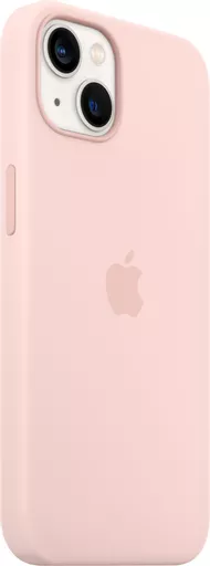 Apple iPhone 13 Silicone Case with MagSafe - Chalk Pink