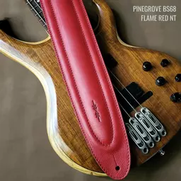 BS68 flame red bubble bass guitar strap ANNO 113736.jpg