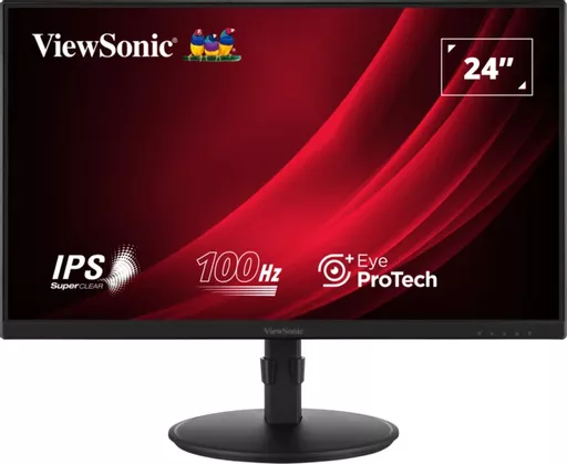 Viewsonic VA VA2408-HDJ computer monitor 61 cm (24") 1920 x 1080 pixels Full HD LED Black