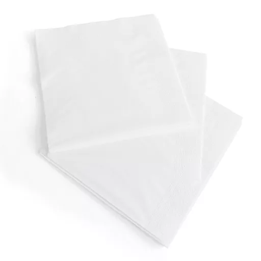 30cm 1-Ply Napkin White