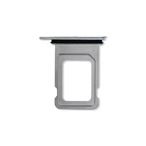 Sim Card Tray w/ Rubber Gasket (Silver) (CERTIFIED) - For iPhone 13 Pro / 13 Pro Max