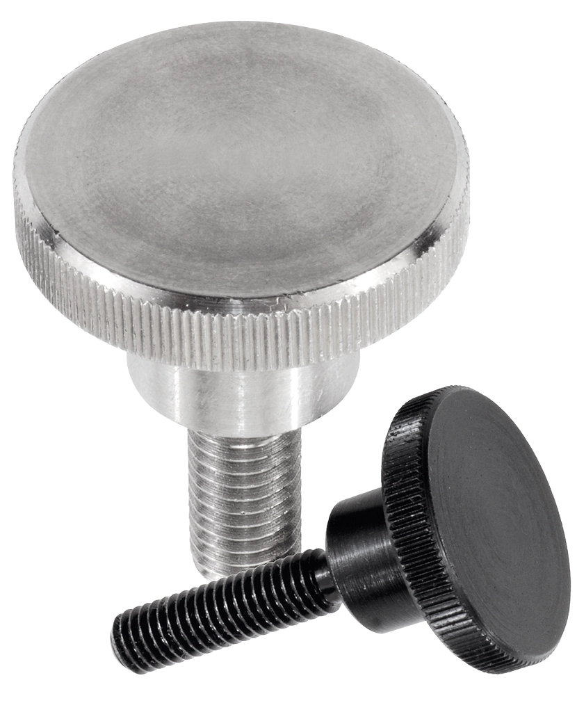 K0140 Inch - Thumbscrews In Steel & Stainless Steel