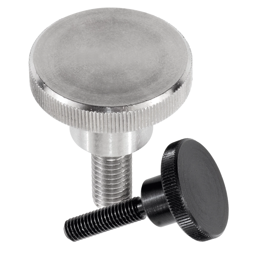 K0140 Inch - Thumbscrews In Steel & Stainless Steel
