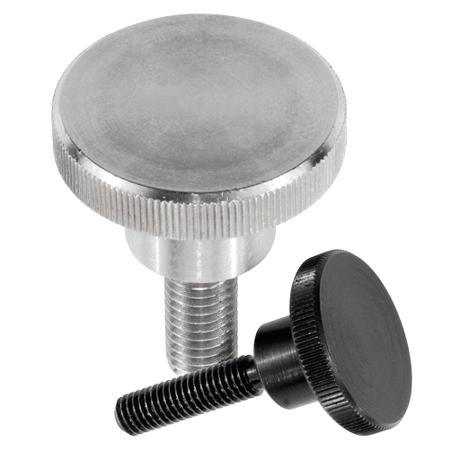 K0140 Inch - Thumbscrews In Steel & Stainless Steel