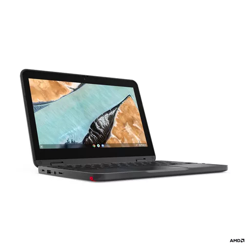 Lenovo 300e Chromebook Gen 3 (AMD) AMD 3000 3015Ce 29.5 cm (11.6") Touchscreen HD 4 GB DDR4-SDRAM 32 GB eMMC Wi-Fi 5 (802.11ac) ChromeOS UK English Grey