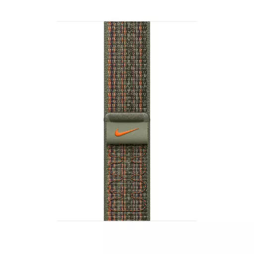 Apple 45mm Sequoia/Orange Nike Sport Loop