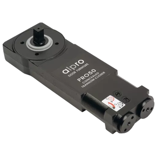 ALPRO PRO50 Medium Duty Transom Door Closer C/W Pivot & Arm (Extended Spindle 28mm)