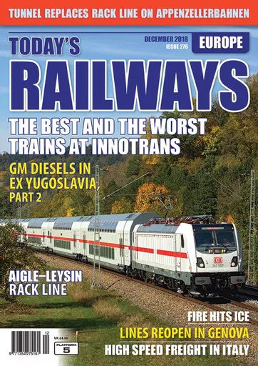 Today's Railways Europe 2018