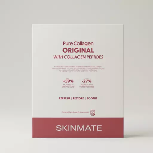 SkinMate Pure Collagen Original with Collagen Peptides - Face Shape