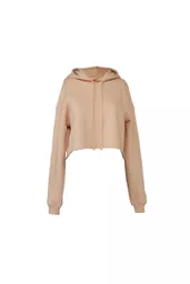 Women's Cropped Fleece Hoodie